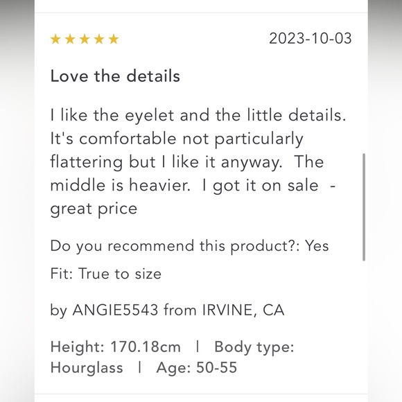 Anthropologie BWT English Factory Eyelet Puff-Sleeve Sweater Tee Size 1X. - Picture 11 of 16